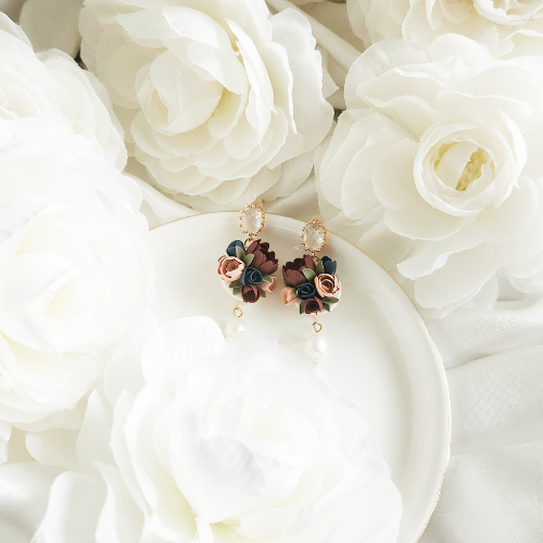 Esther Floral Earrings
