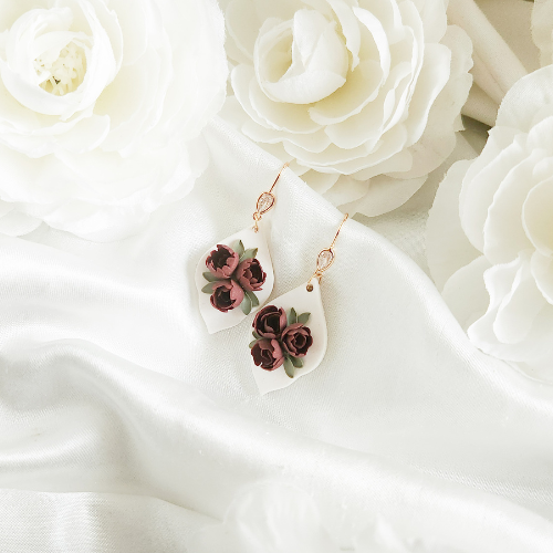 Sarah Floral Earrings