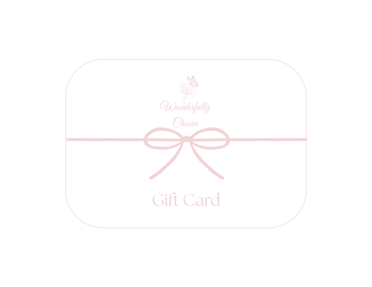 Wonderfully Chosen Gift Card