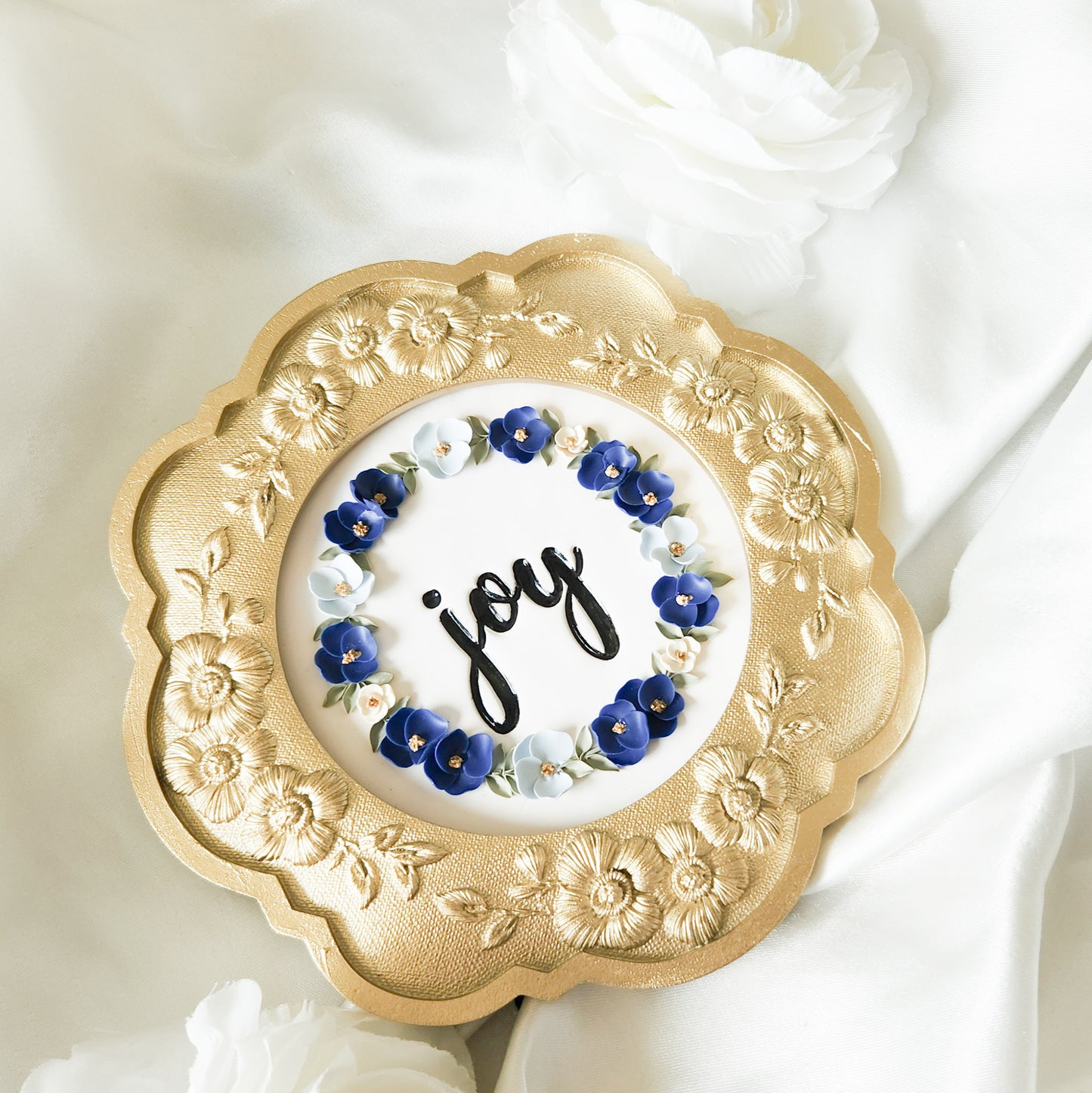 Joy Floral Desk/ Table Art
