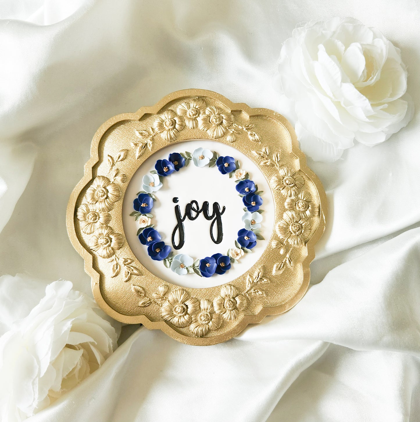 Joy Floral Desk/ Table Art