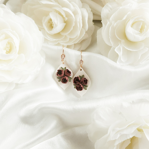 Sarah Floral Earrings