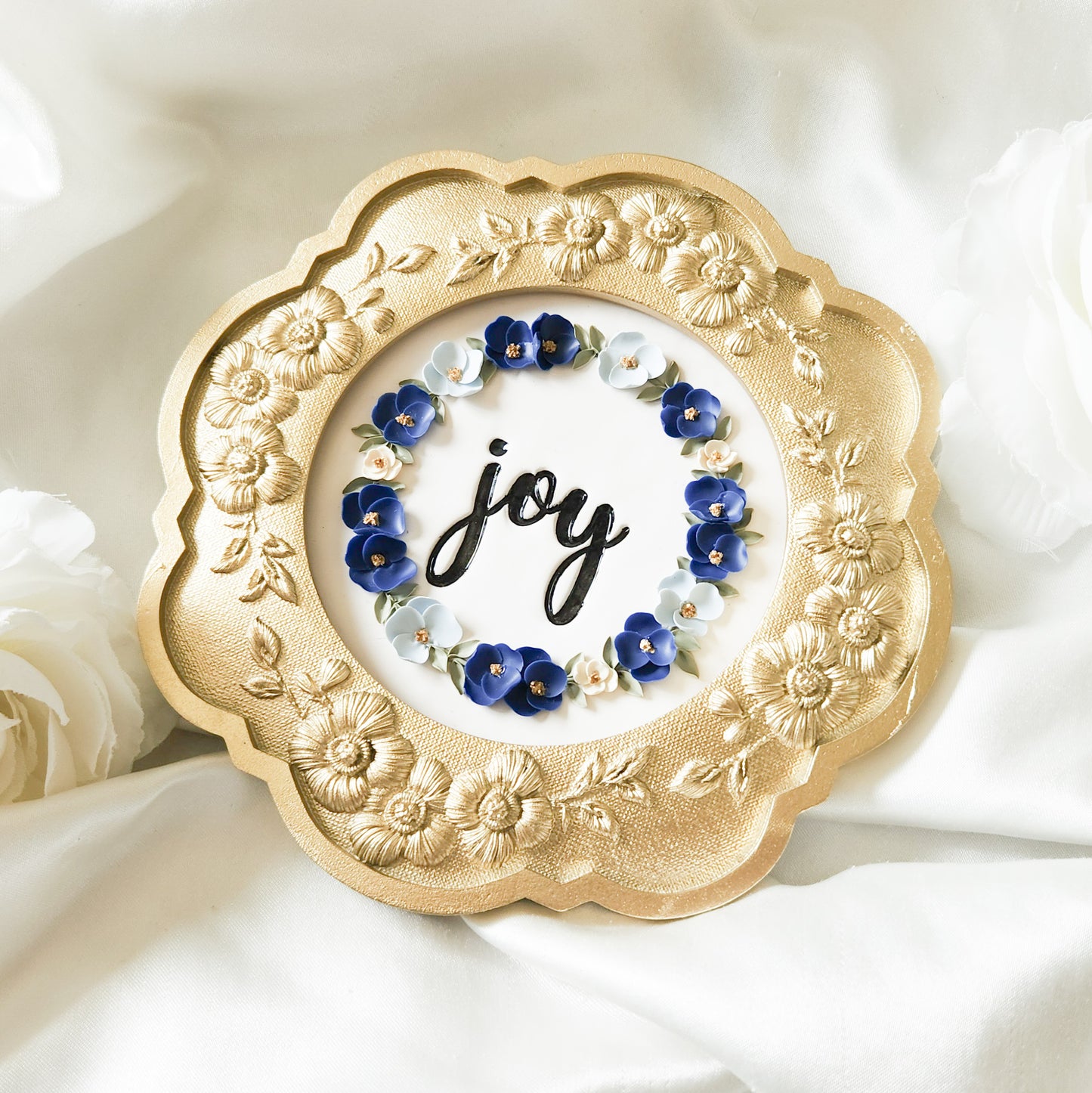 Joy Floral Desk/ Table Art
